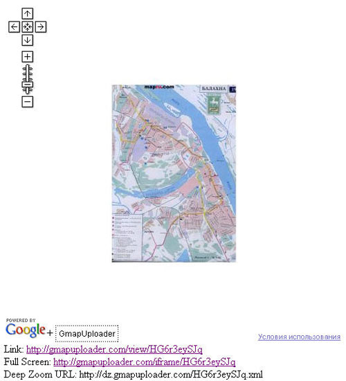 Своя карта на Google Maps с использованием сервиса Gmap Uploader