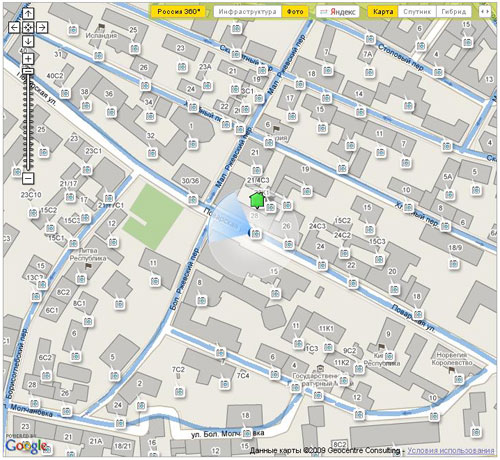 Совместное использование API Яндекс.Карт и Google Maps на примере портала «Где Этот Дом.Ру» рис-1