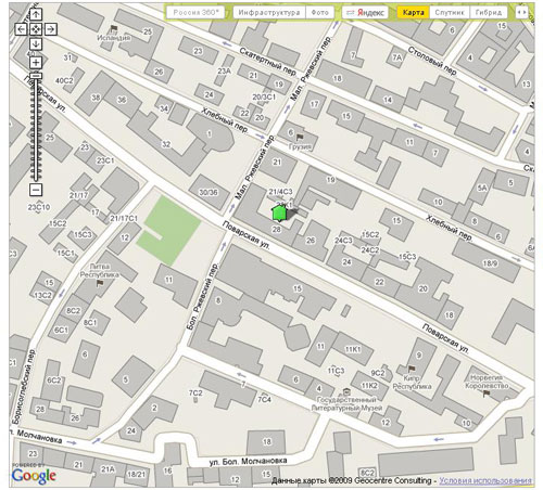 Совместное использование API Яндекс.Карт и Google Maps на примере портала «Где Этот Дом.Ру» рис-2