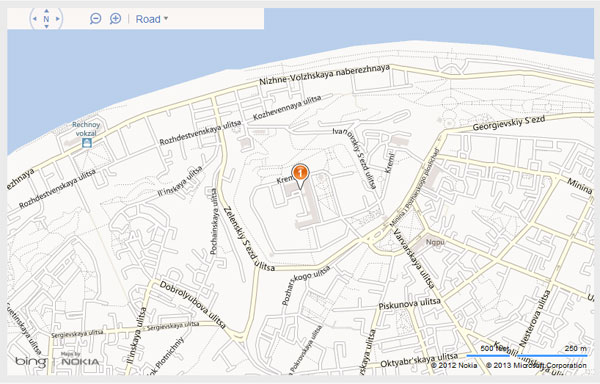 HTML5 Geolocation API и Bing Maps