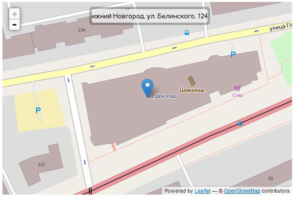 Leaflet - выводим слой OpenStreetMap и Leaflet.GeoSearch - OSM Provider